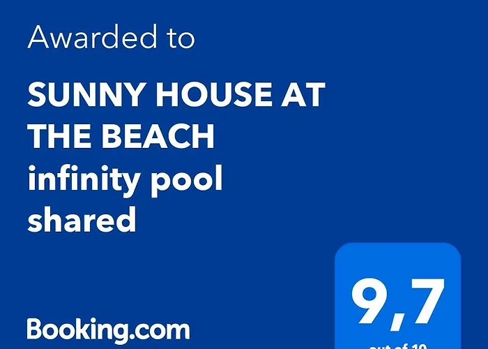 Sunny House At The Beach Infinity Pool Shared